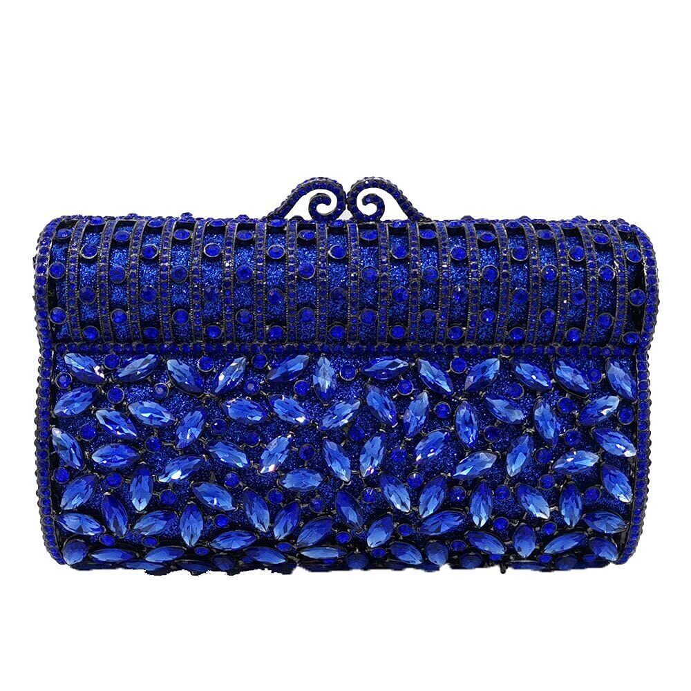 1792 Sparkling Rhinestone Clutch Purses Formal Evening Bags Bridal Wedding